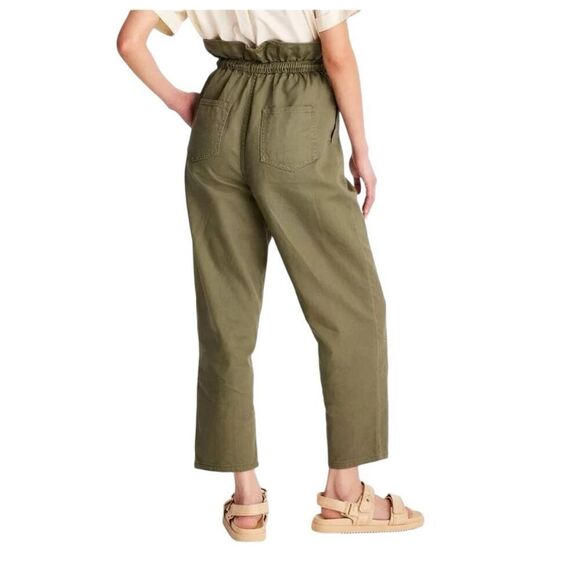 NEW Future Collective Jenny K Lopez High-Waisted Eyelet Pants 00 - Picture 2 of 11